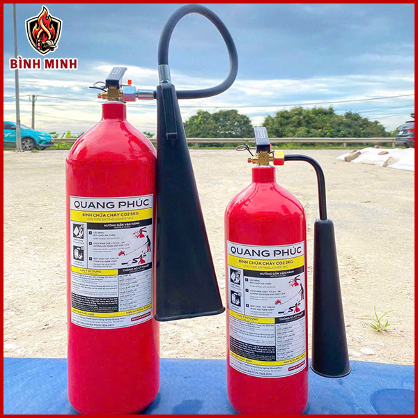 Bình chữa cháy CO2 Quang Phúc